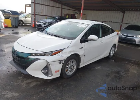2020 Toyota Prius Prime Limited from USA, damaged, VIN JTDKARFP3L3128881